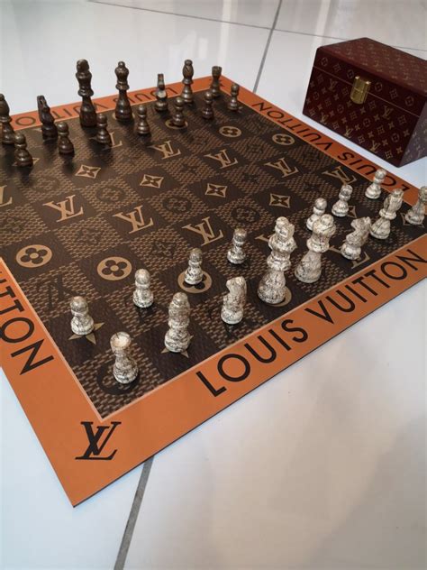 louis vuitton schaakbord